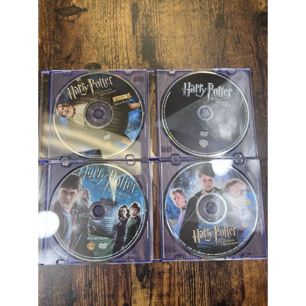 Lot Of 4 Harry Potter DVDs Not In Original Case‎